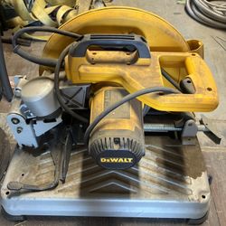 Dewalt 14” Metal Chop Saw