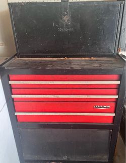 Craftsman Vintage Rolling Tool Chest with Tools