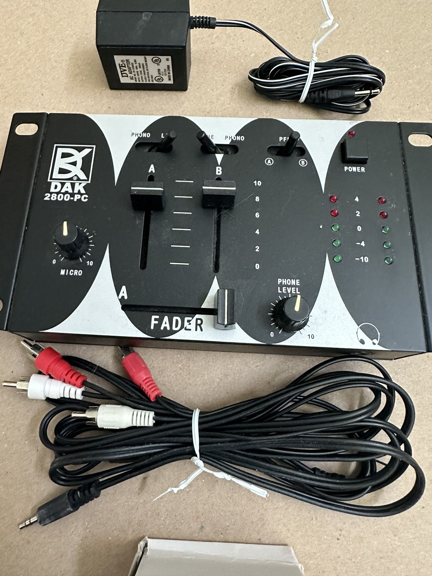 DAK 2800-PC 2 Channel Mixer