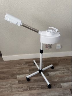 Professional Facial Steamer Spa Esthetician Machine w/ Rolling Stand