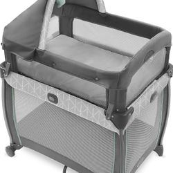 Graco My View 4 in 1 Bassinet | Infant to Toddler Bassinet with 4 Stages, Derby , 23.19x33.5x32.25 Inch (Pack of 1)