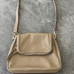 Tan Leather Shoulder Bag