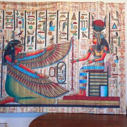 Egyptian Wall Picture Cloth