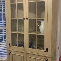 Farmhouse Style Armoire/Cabinet 
