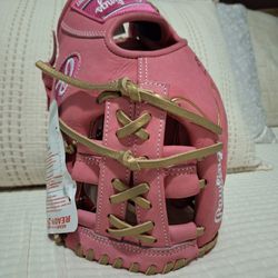 Rawlings Pink Wing Tip Heart Of The Hide Baseball Glove 11.50"