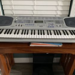 Casio CTK- 593 Piano Keyboard With Table 