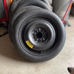 forte kia spare donut tire and wheel