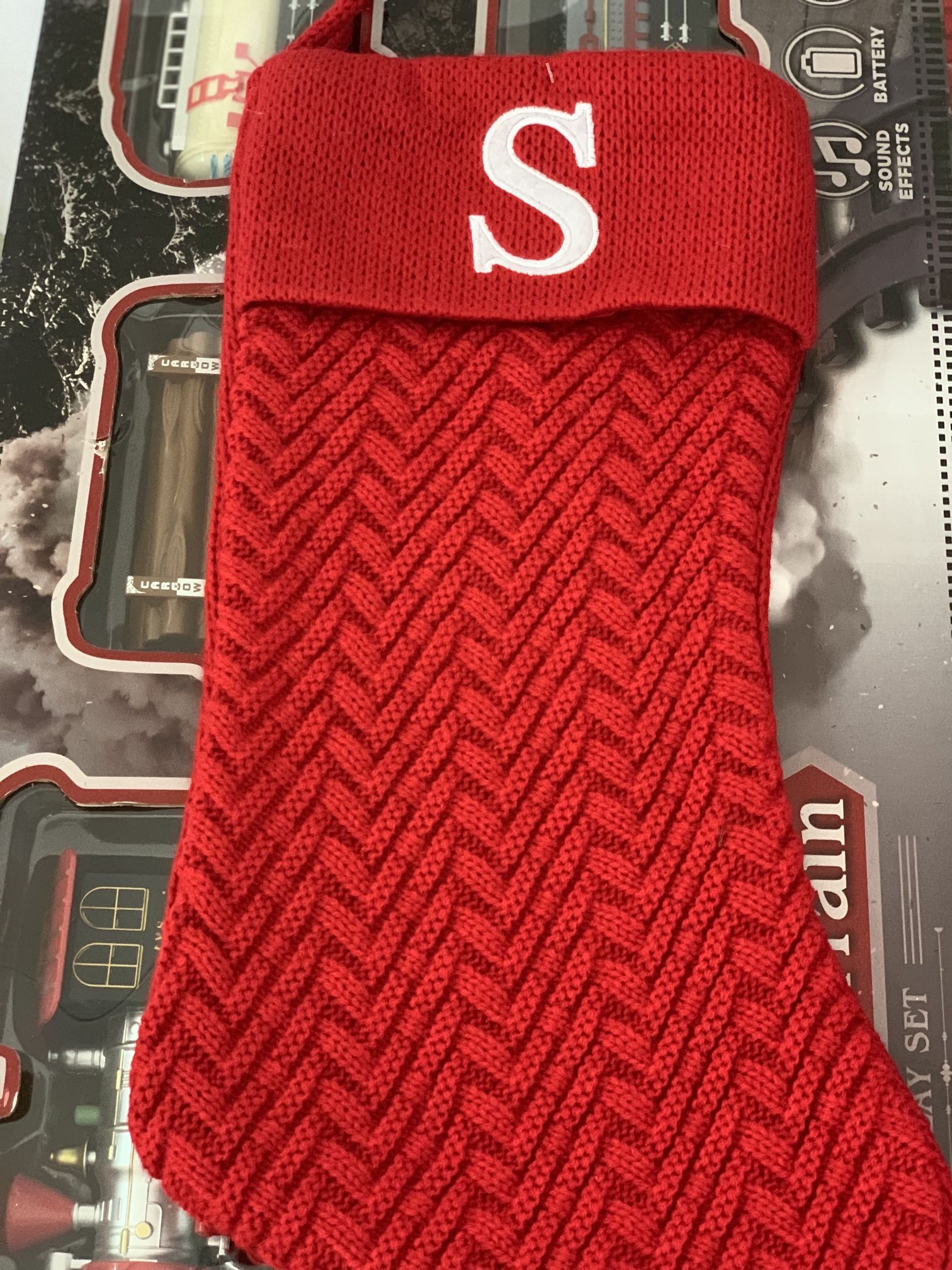 The Letter S Stocking 