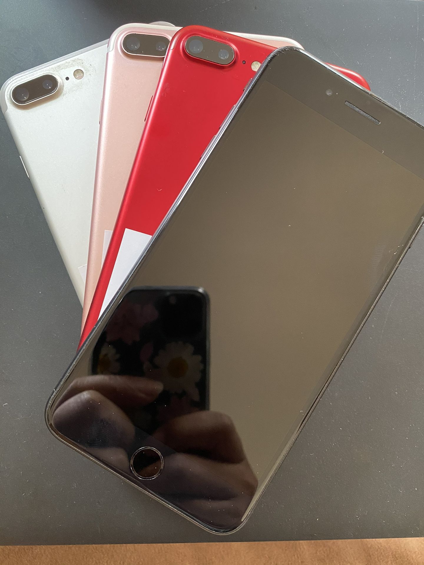 Factory unlocked apple iphone 7 plus, store warranty $140 each