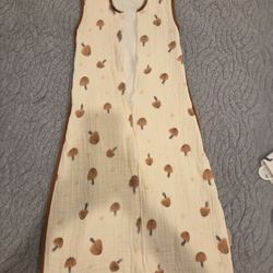 Toddler Sleeping Sack Large (3-5T) - Muslin Cotton, Sleeveless Wearable Blanket, 0.8-1.0 Tog, Lightweight Sleep Sack, 4 Seasons, Extra Long, Soft and 