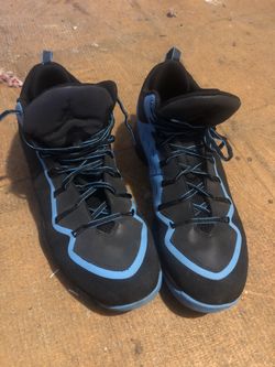 Size 11 men’s Jordan’s. Blue and black great condition