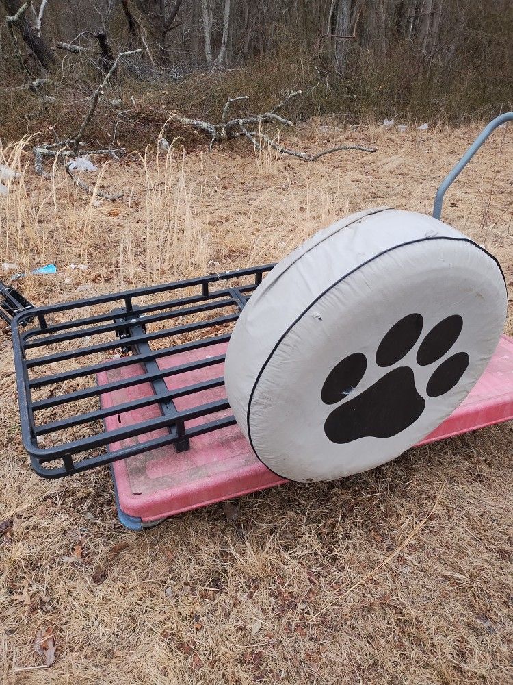 RV Bumper Cargo Rack