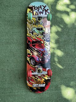 TONY HAWK 31" Signature Series Skateboard Retro Car Multicolor