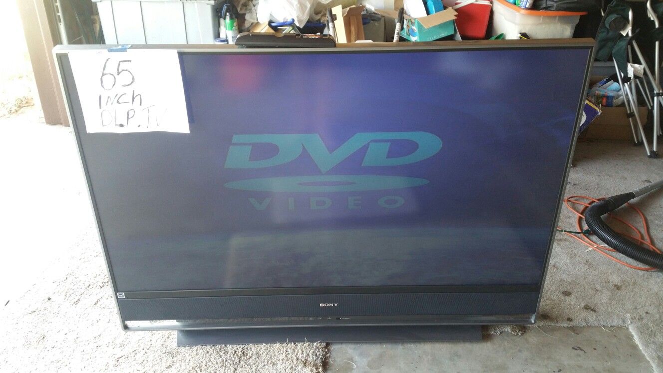 65 inch sony dlp tv with hdmi 1080p