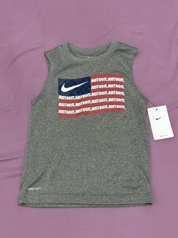 Nike Dri-Fit Sleeveless Graphic Tank Top