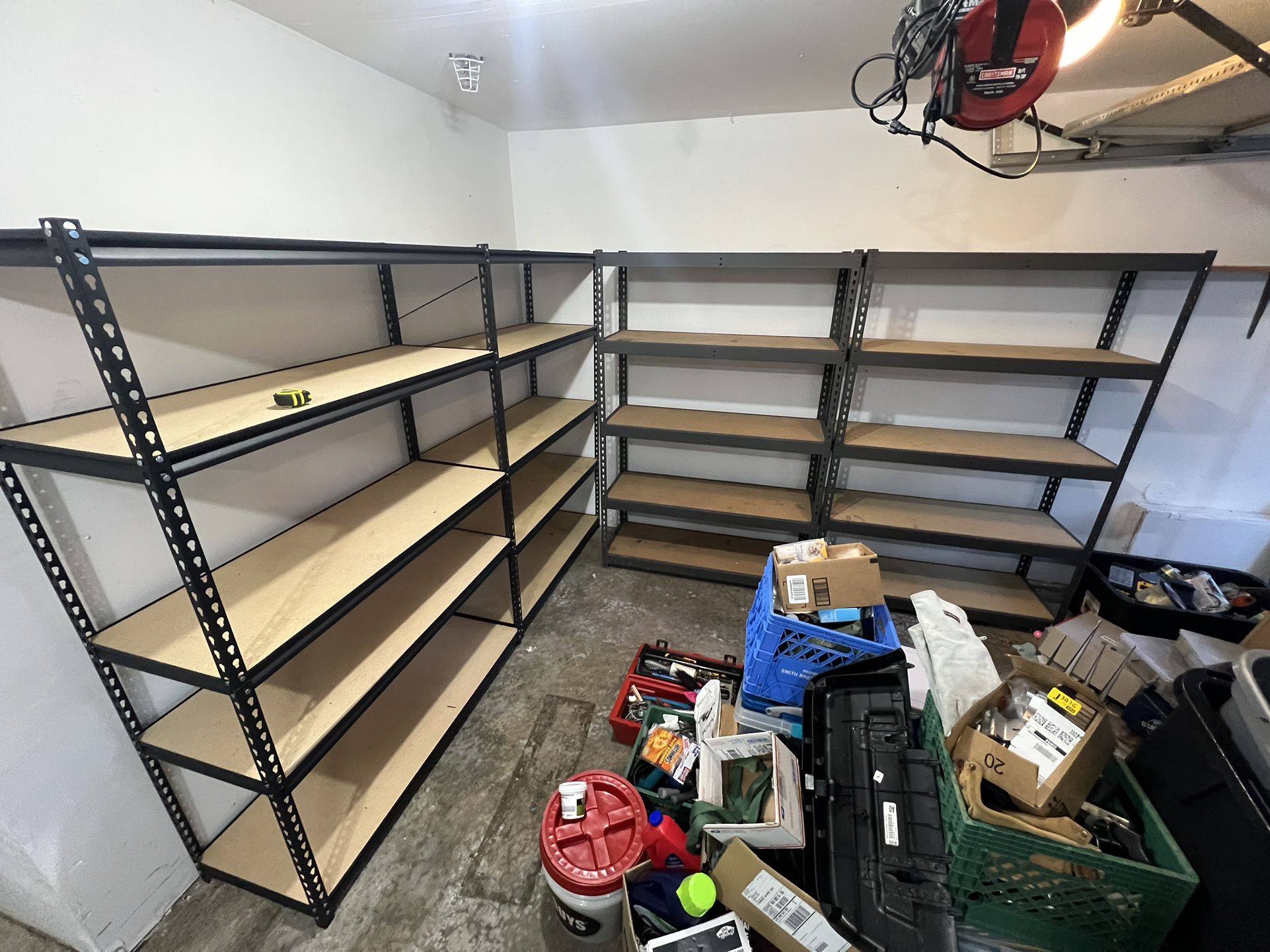 Storage Shelves, Garage Shelving, Adjustable Shelves, SafeRacks, Industrial Shelving