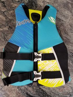 Stearns Ski Vest Lifevest Life Jacket Coast Guard Approved  Youth Large Adult XXS