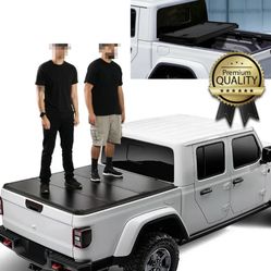 5ft Jeep Gladiator Tri Fold Hard Bed Cover for 2020 to 2025