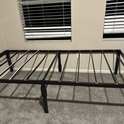 18 Inch Metal Platform Bed Frame Twin XL.