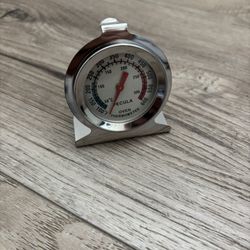 Oven Thermometer 50-300°C/100-600°F, Oven Grill Fry Chef Smoker Analog Thermometer Instant Read Stainless Steel Kitchen Cooking Thermometer
