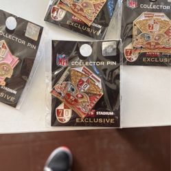 49ers Game Day Pin