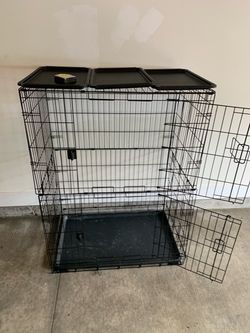 Pet cage not suitable for small birds 36 wide 22 deep 48 high 10 bucks today. Come get it porch pick up Saint Charles.
