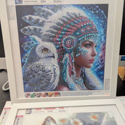 COMPLETED Diamond Painting -Prices Vary Per Picture READ DESCRIPTION plz