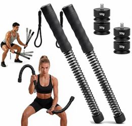 Spring Resistance Bar Fitness Training Set