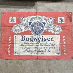  Vintage Budweiser Display Raft