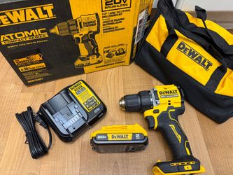 DEWALT Atomic 20V Compact 1/2 in. Drill/Driver Kit with 2.0Ah Battery