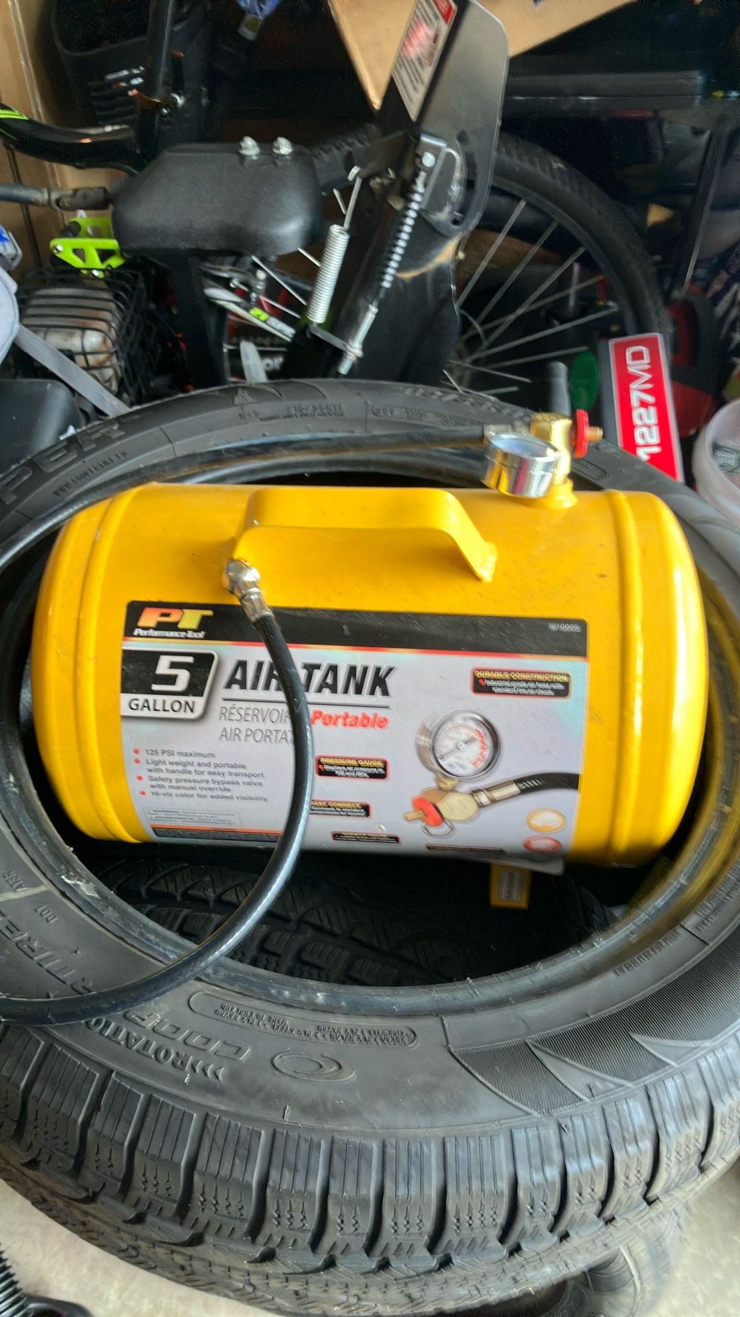 Portable 5 Gal Air Tank