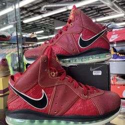 Nike LeBron 8 Gym Red