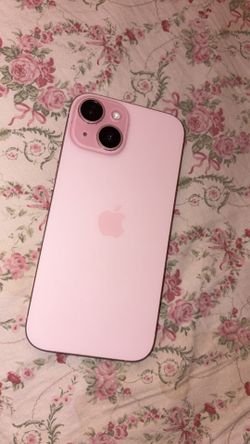 Pink iPhone 15