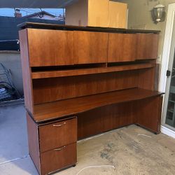 Large Office Desk With Drawers