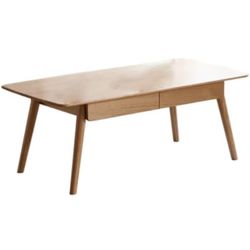 Japanese Style Coffee Table With Storage Drawers
