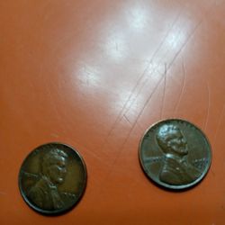 TWO WHEAT PENNIES. 1935. AND A 1956. D.  MAKE ME A OFFER.   