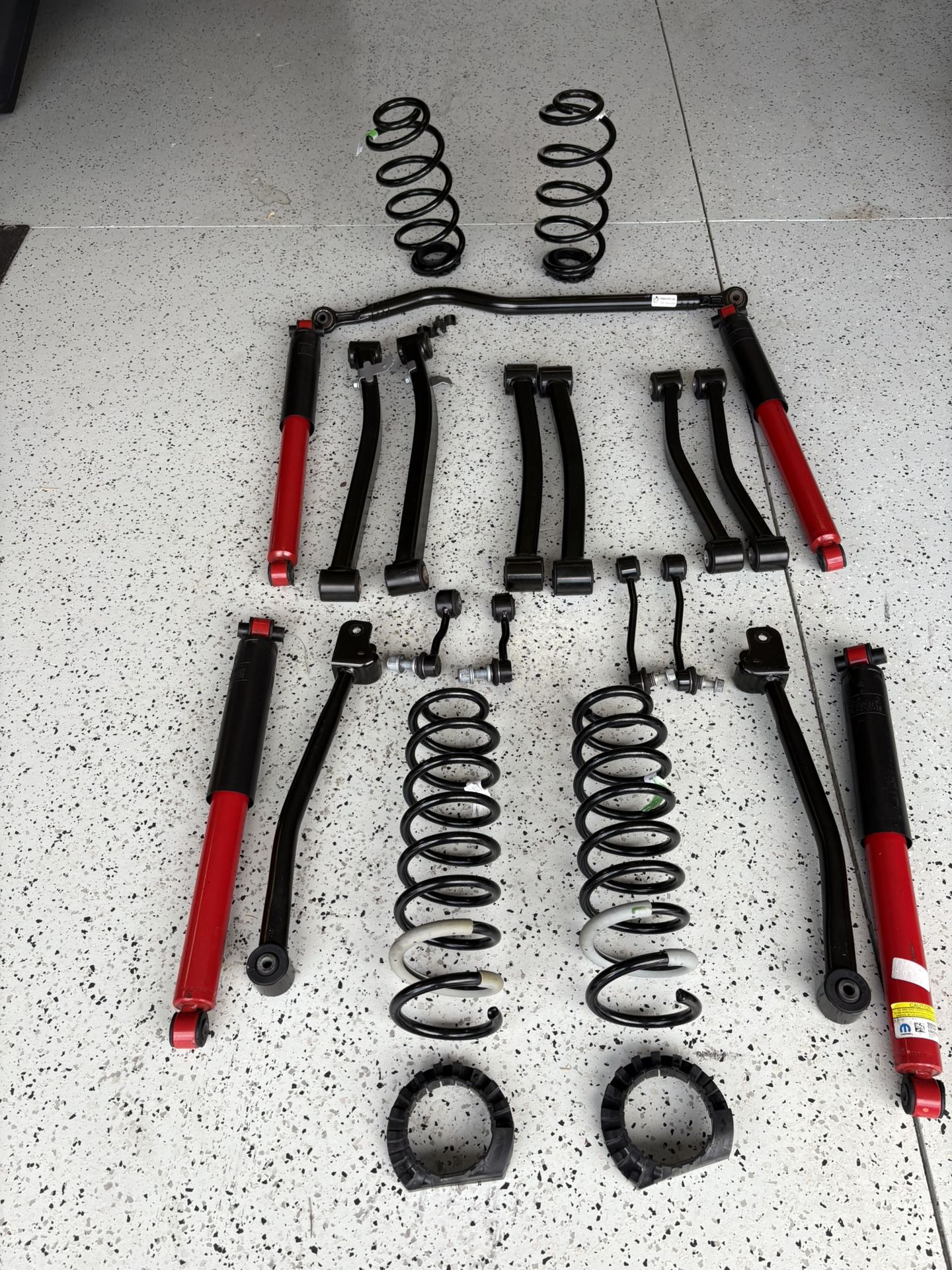 Jeep JL 4DOOR Front And Rear Suspension