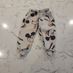 DISNEY MICKEY MOUSE SWEATPANTS SZ 2T SEE DESCRIPTION 