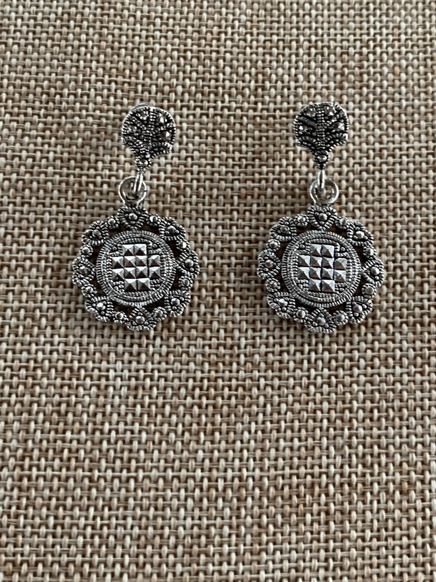 Vintage sterling silver earrings