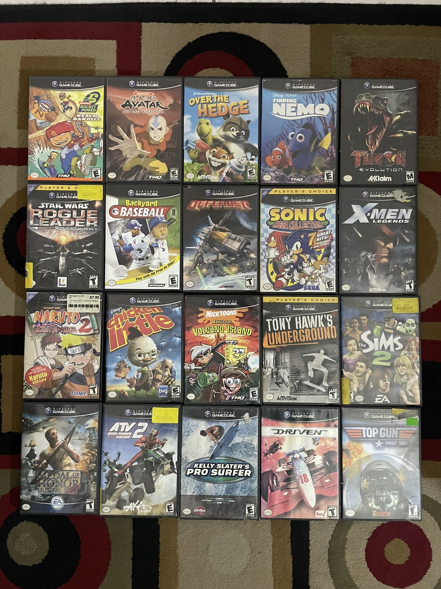 Used Nintendo GameCube & Original Xbox Video Games