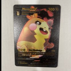 Morpeko vmax Black Foil 🔥Fan Art 🔥Pokemon Card N/M