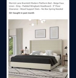king bed frame