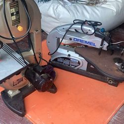 Ryobi 9” Band Saw BS901 & A  Dremel 18” Variable Scroll Saw