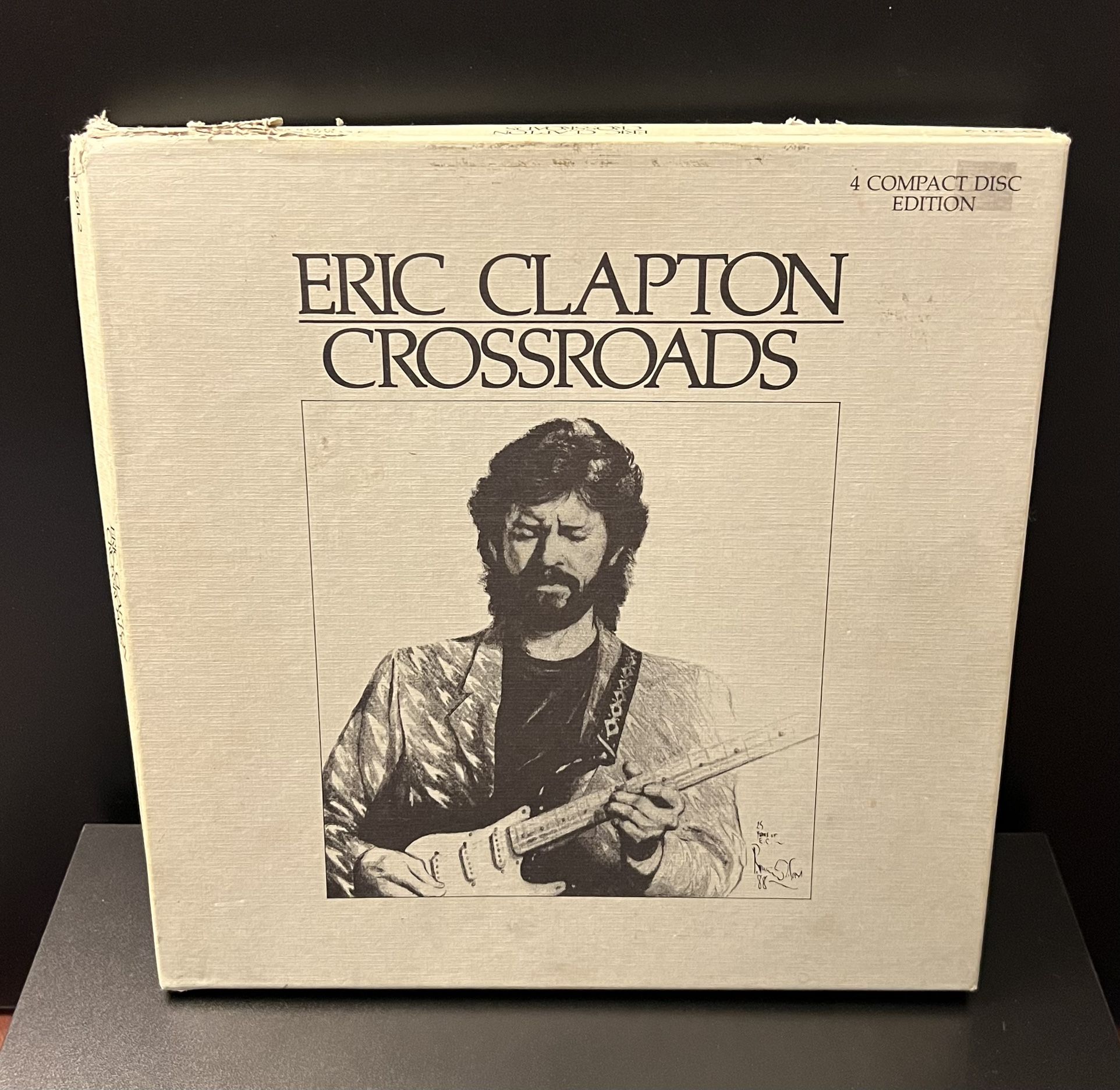 ERIC CLAPTON CROSSROADS 4 Chrome Cassette Tapes Edition box 1988 (LABEL ERROR)