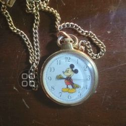 Lotus Mickey Mouse Pocket Watch. 1990