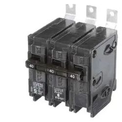 SIEMENS - Bolt-on 240VACV 40A 3 pole circuit breaker 10kA@240V