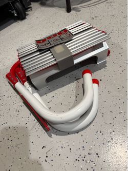 Emergency fire escape ladder for second-story windows (unused - original price was $55)