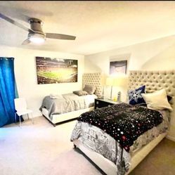 Restoration Hardware Twin Bed Frames (two)