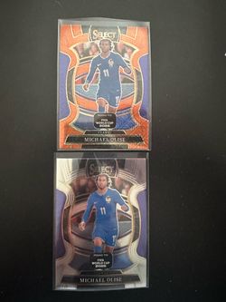 2026 Select Road to FIFA WC - Michael Olise  - Orange Mojo /825  sell or trade for Lionel Messi cards