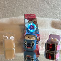 3 Ear Pods / Air Pods / Music 🎶  2 Disney Watches ~ 
